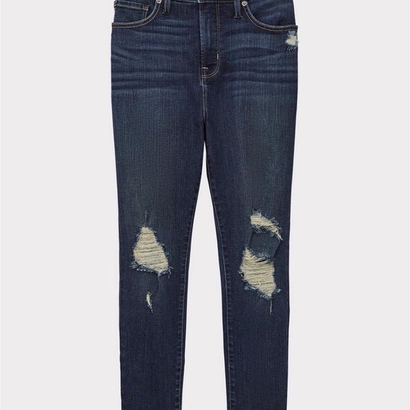 Torrid Crop Skinny High-Rise Jean - Plus Size 16 - Picture 3 of 12